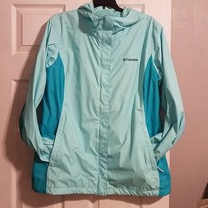 Columbia extra large waterproof rain jacket